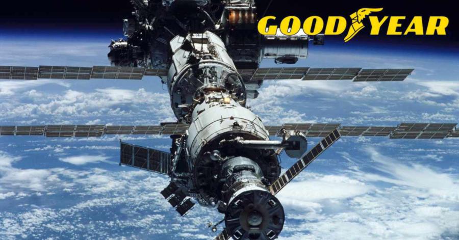  Goodyear studia nuovi materiali per pneumatici sulla stazione spaziale internazionale