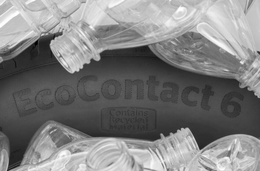  Pneumatici Continental prodotti con bottiglie riciclate
